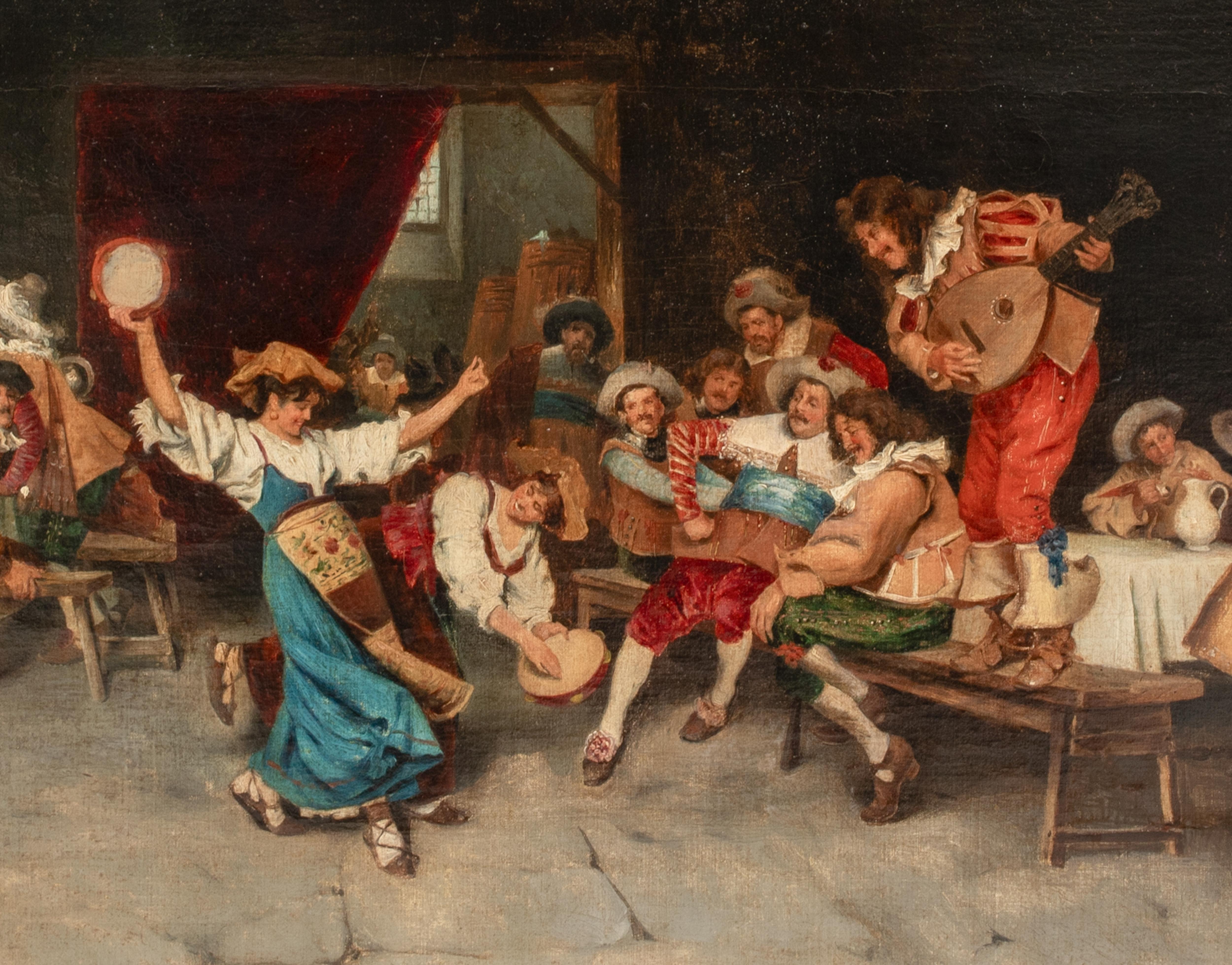 La Festa Da Ballo, 19th Century   by Francesco VINEA (1845-1902)  For Sale 6