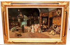 La vicaría (Según Mariano Fortuny) - Óleo sobre tela