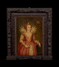 Lady Arabella Stuart (1575-1615), retratada hacia 1600 English School