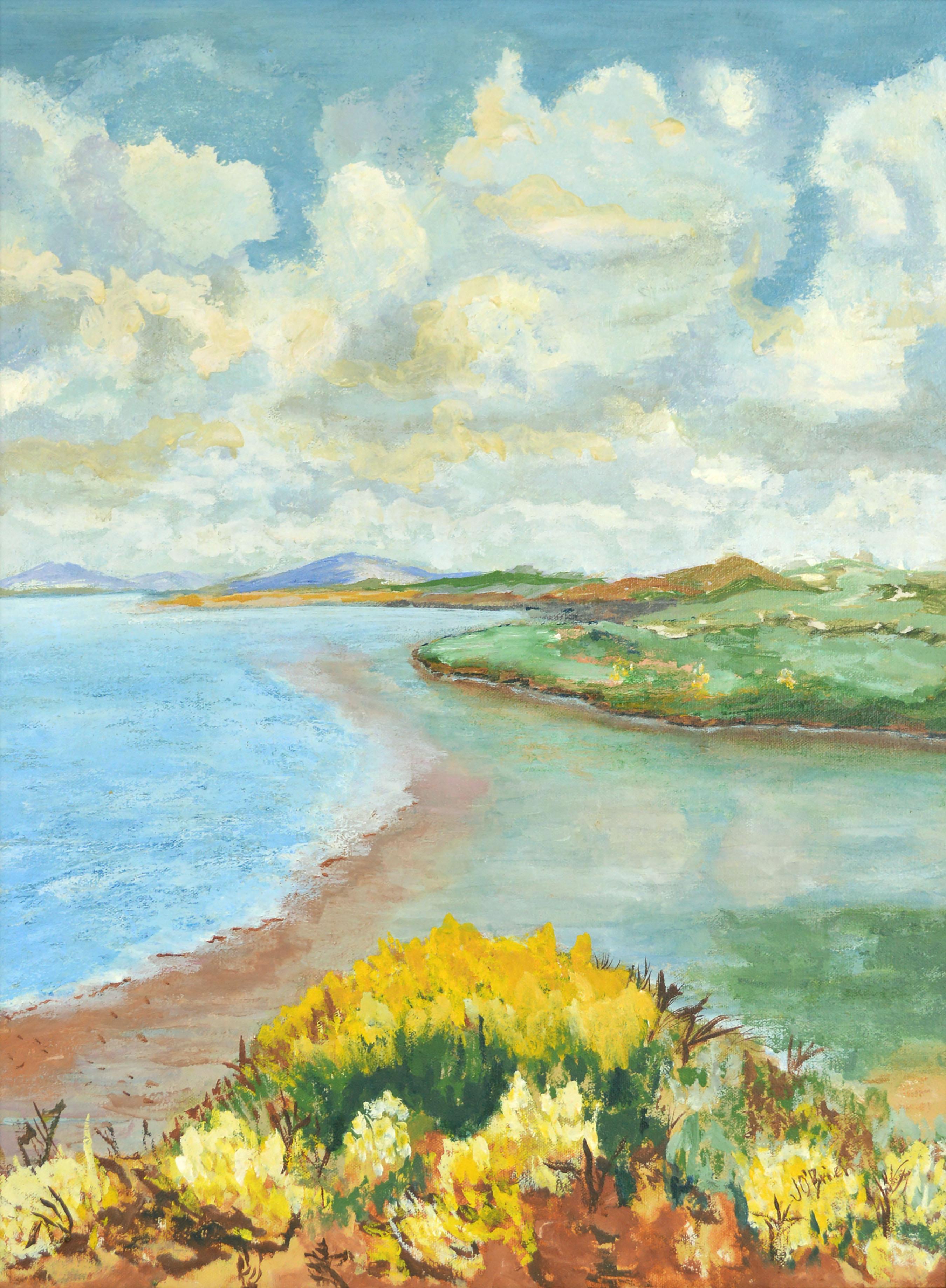 Lake Tahoe West Shore Landscape - Painting by Unknown