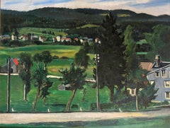 Paesaggio non firmato - Olio su tela 60x78 cm