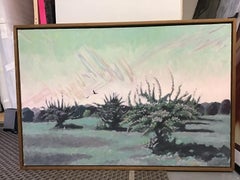 Vintage landscape horizon