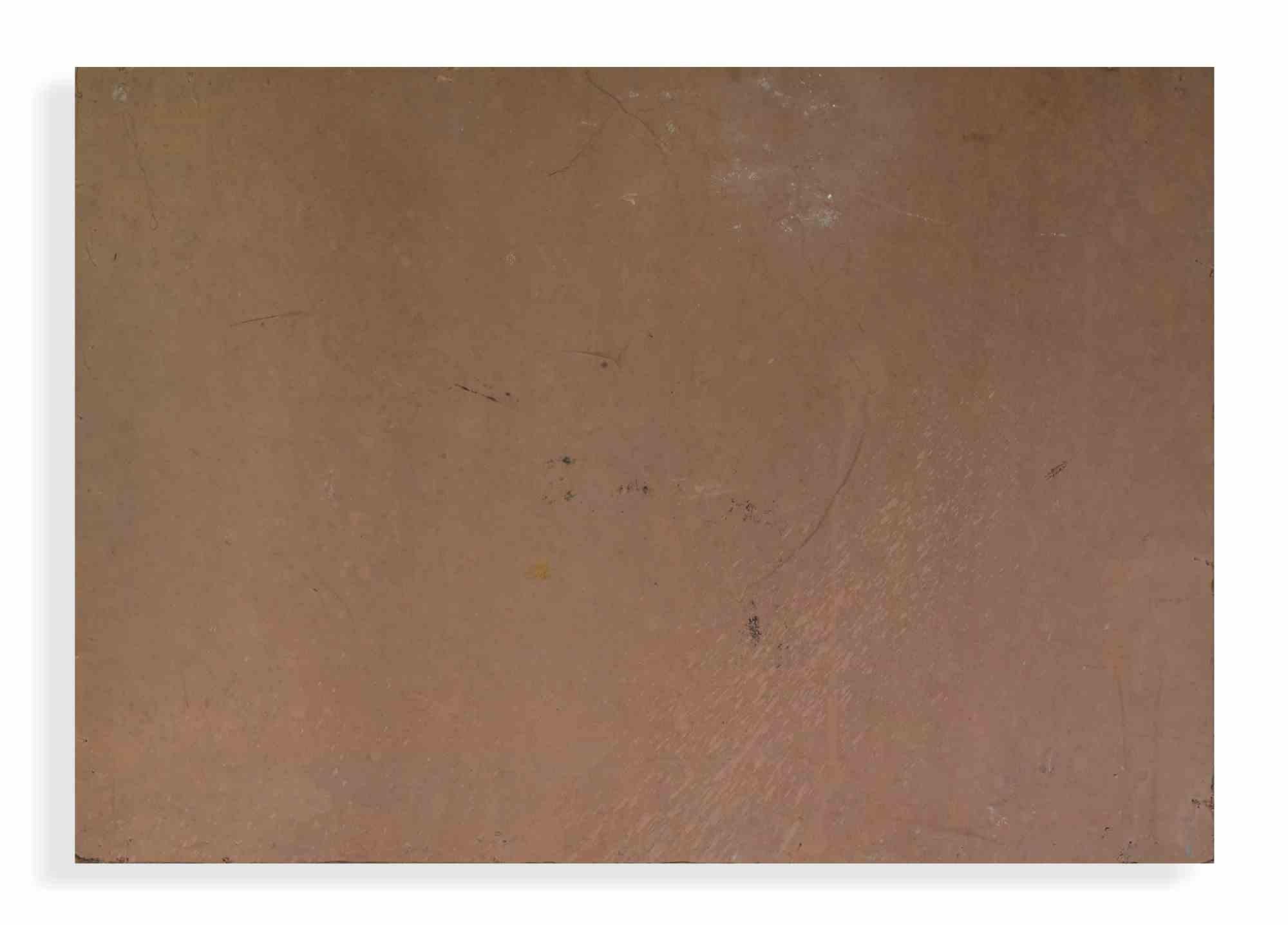 Paesaggio - Pittura ad olio - Anni '70 - Painting Contemporaneo di Unknown