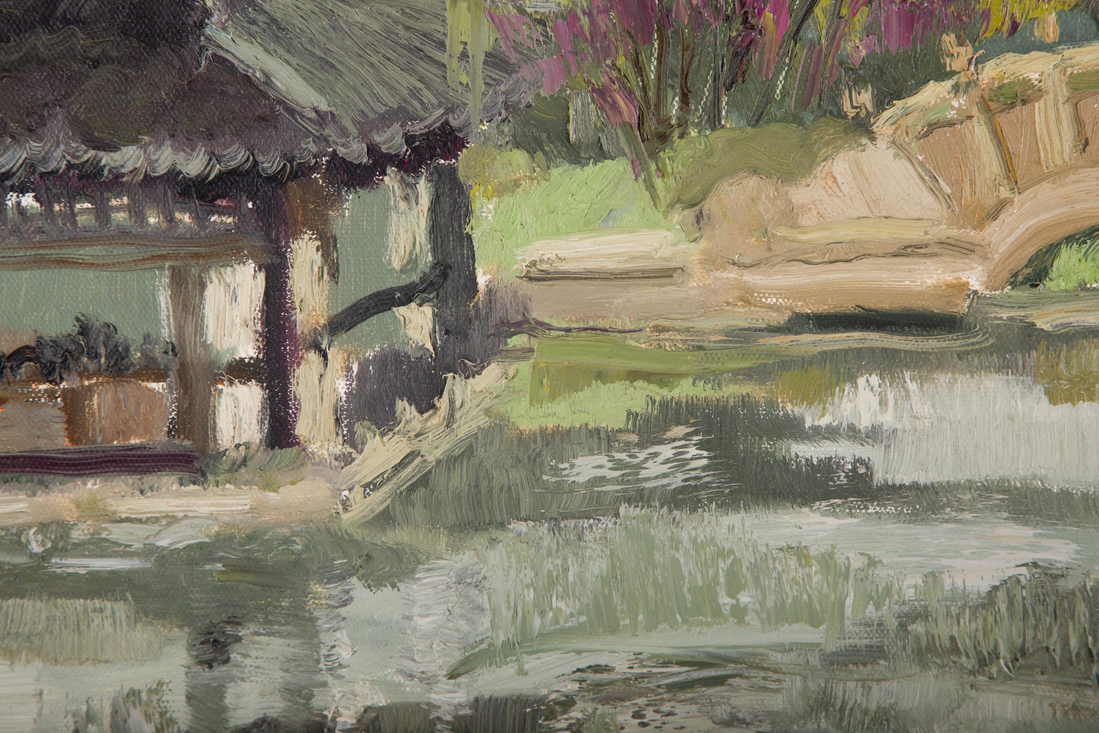 Landscape Original Oil On Canvas 