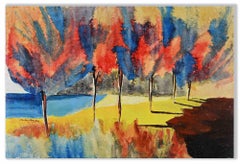 Landscape - Original Oil Painting - 1975