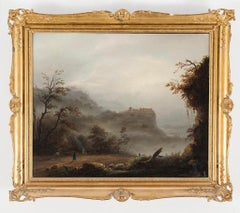 Landscape - Original Oil Painting - Late 18th Century