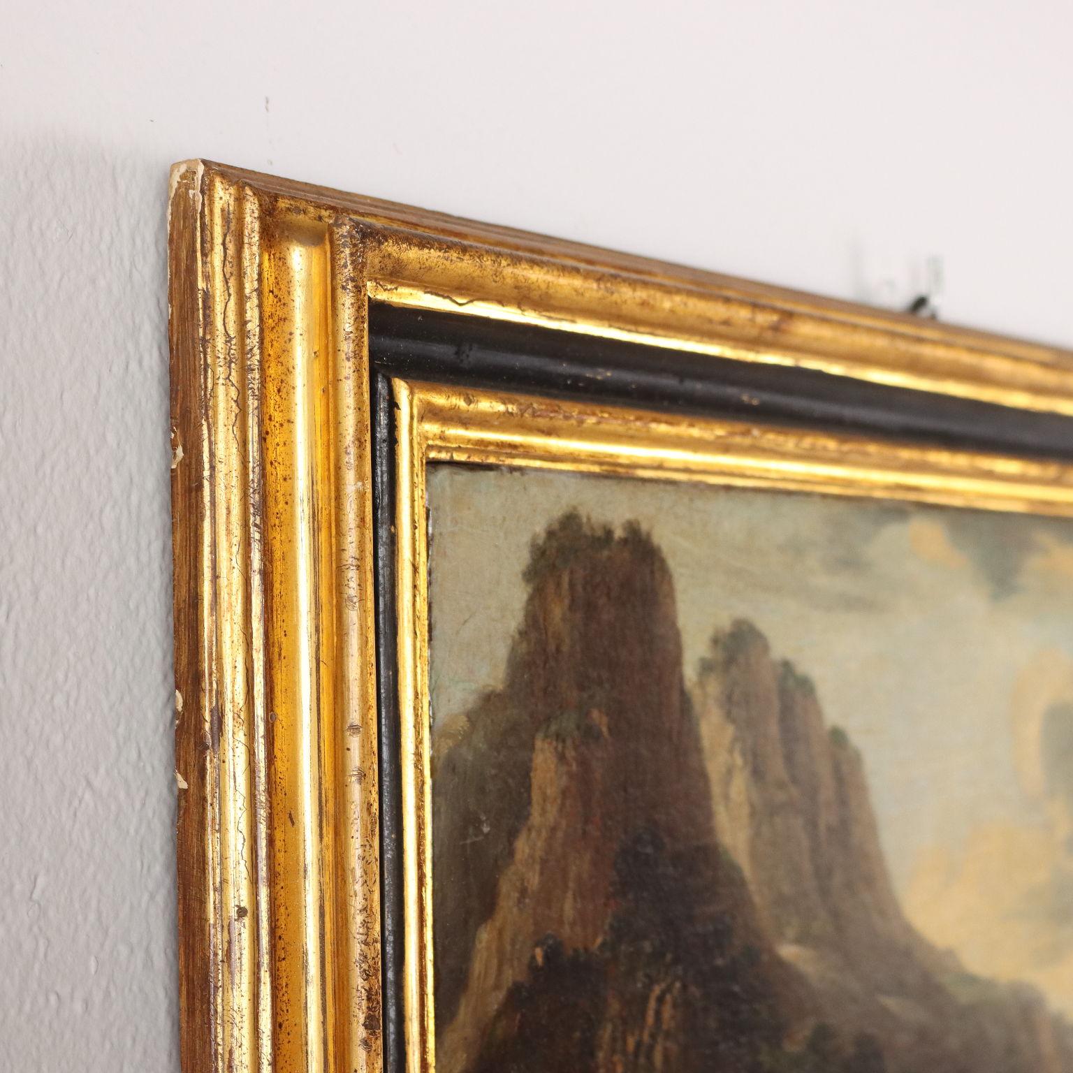 Paesaggio con figure di santi, Sant'Antonio Abate e San Paolo l'Eremita 2