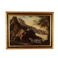 Landscape with Figures of Saints, Sant'Antonio Abate and San Paolo the Hermit
