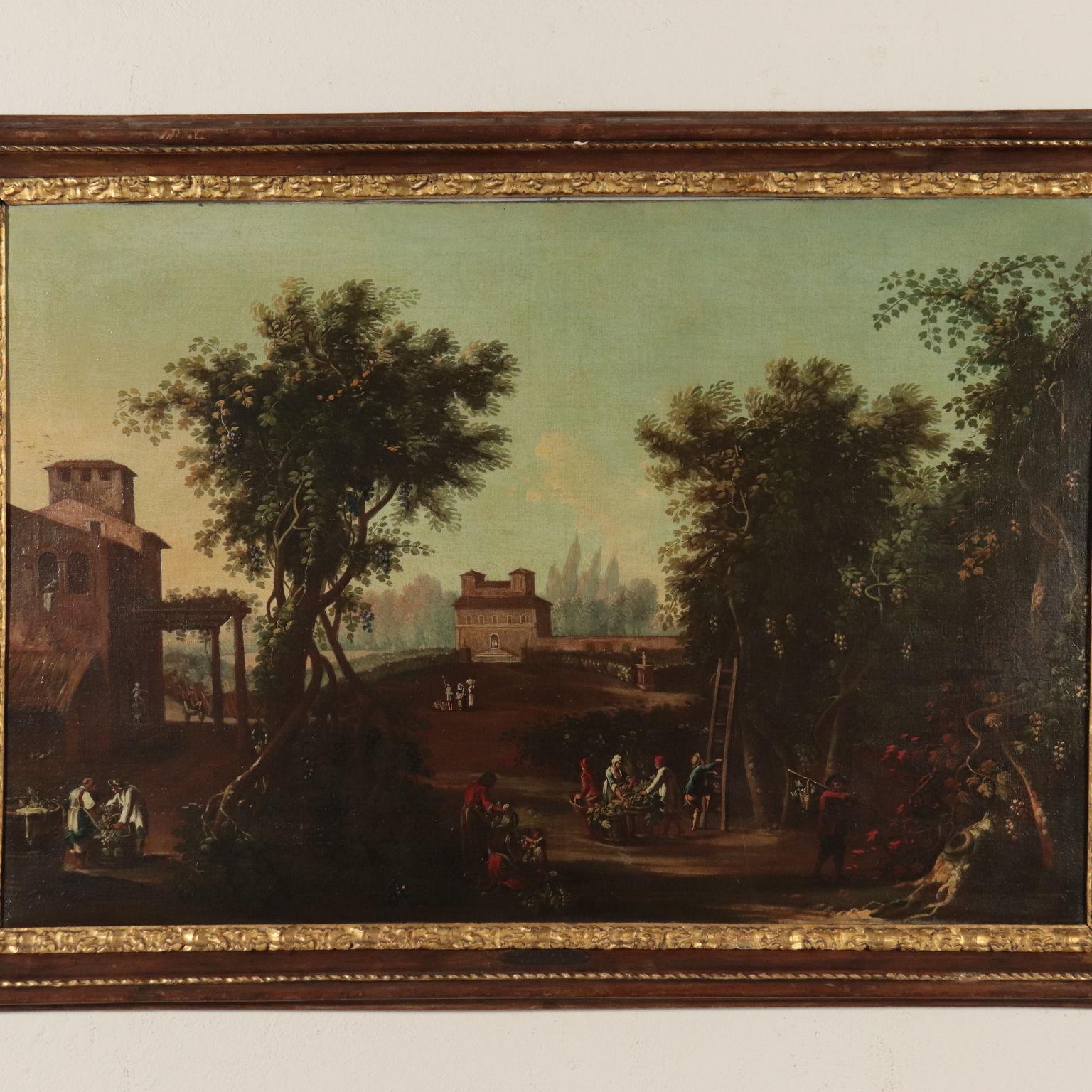 which are characteristics of 17th and 18th century european landscape paintings
