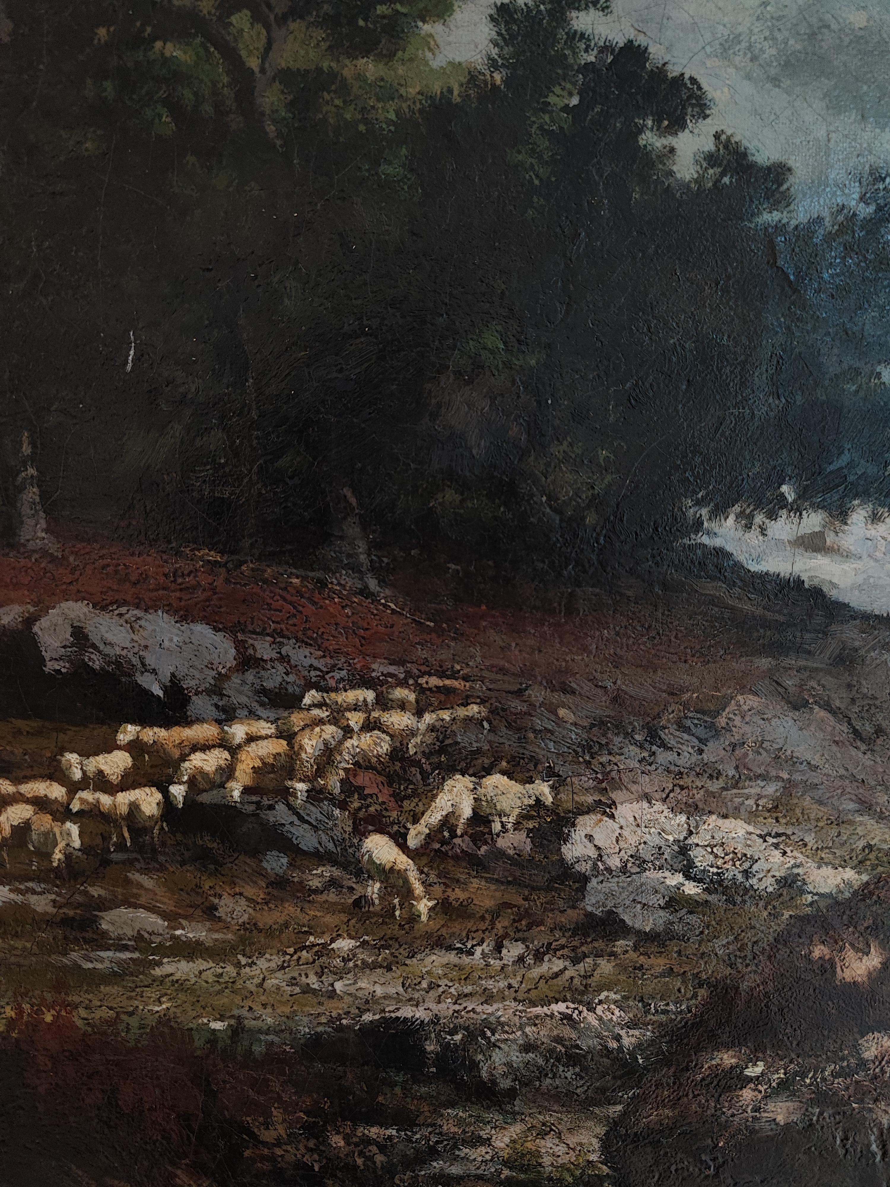 Landscape with sheep For Sale 1