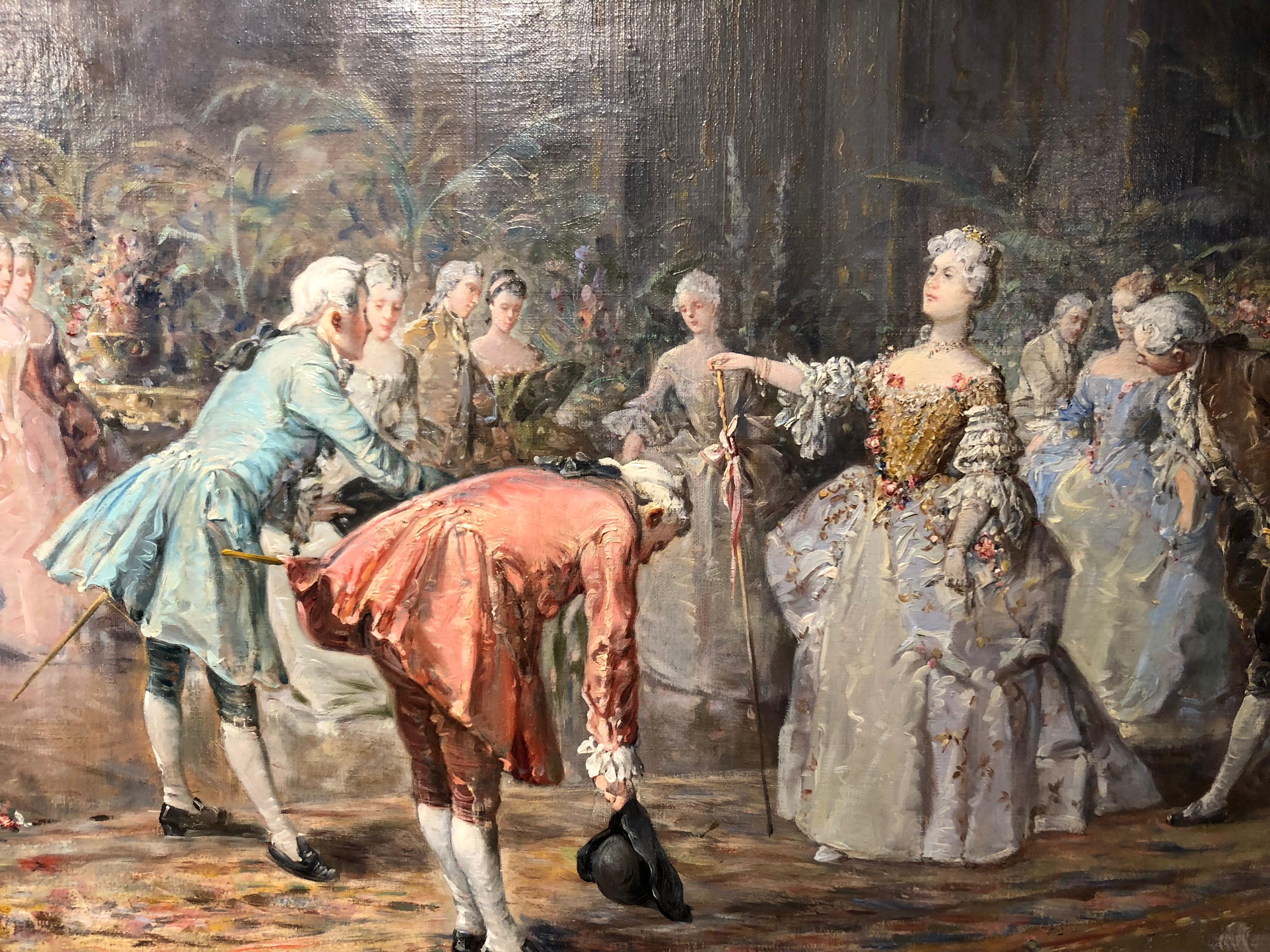 18th century ballroom painting