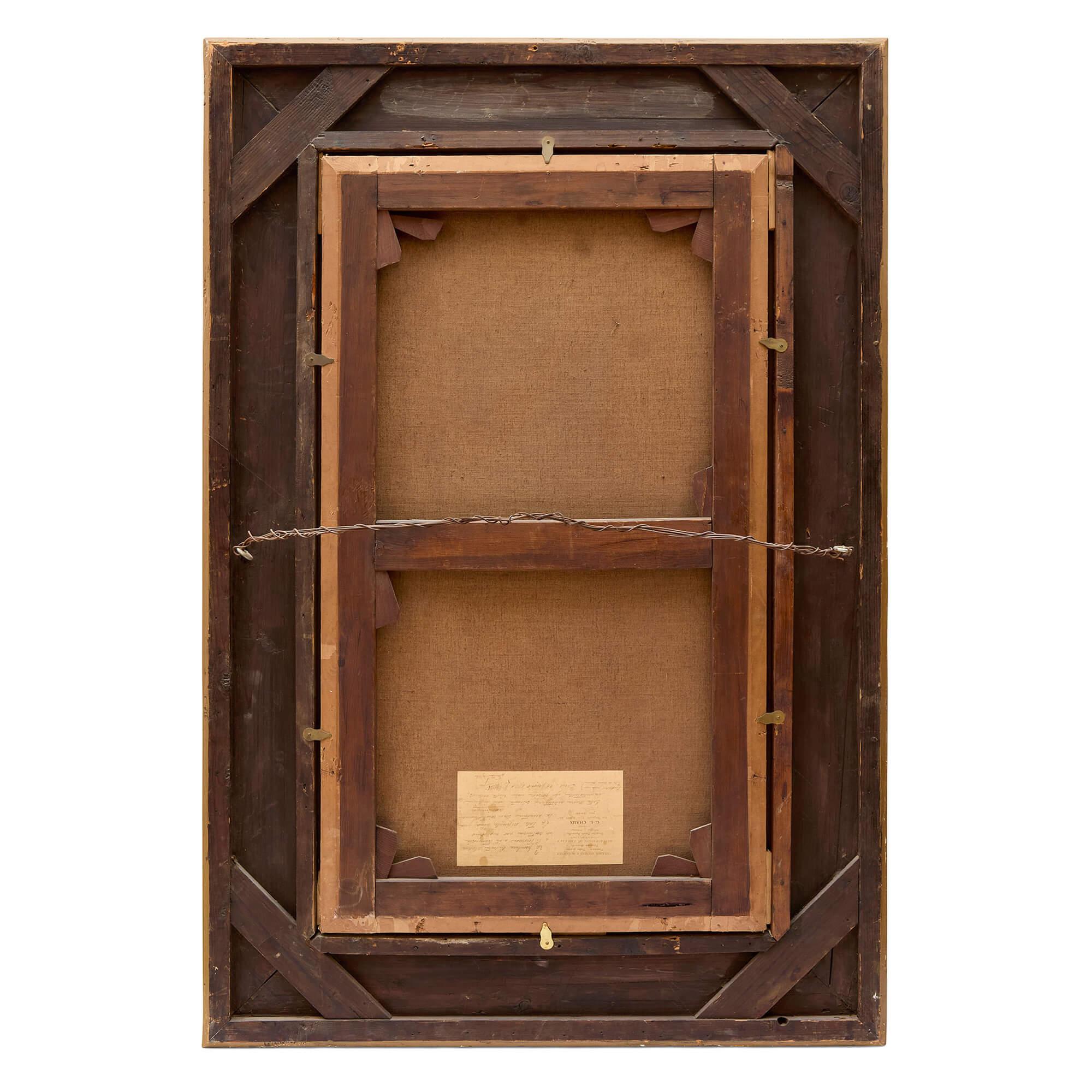 Large Pair Oil Canvas Italian Venetian Religious Scenes After Paolo Veronese im Angebot 5