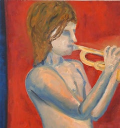 Large Scale Bay Area Figurative Inspired -- The Young Trumpet Player