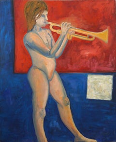 Large Scale Bay Area Figurative Inspired -- The Young Trumpet Player