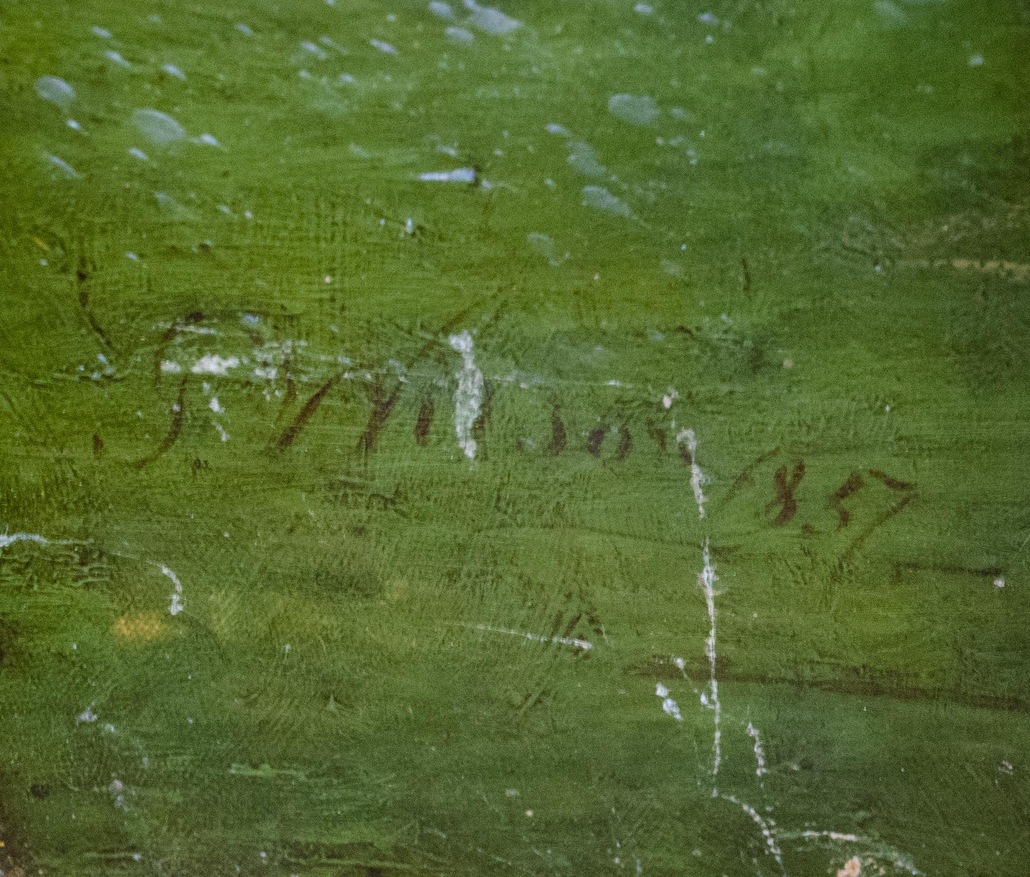 Artista misterioso della English School
Senza titolo (Cittadini in un campo), 1857
Olio su tela
41 1/2 x 69 1/2 pollici.
Firmato in modo illeggibile in basso a sinistra, datato 1857

La cornice è disponibile con un costo di spedizione aggiuntivo: 48