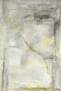 Large-Scale Minimalist Textured Abstract Composition