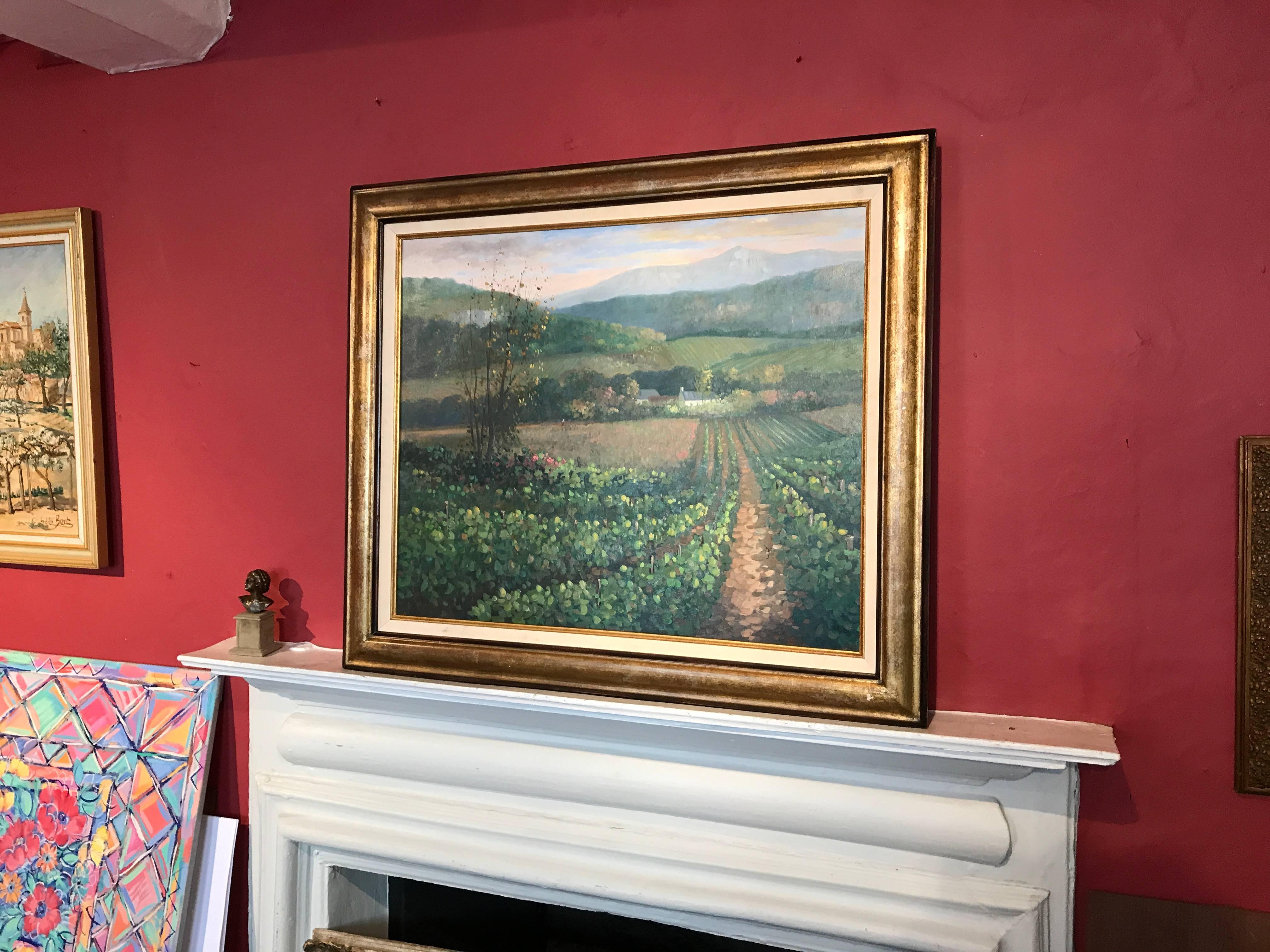 paintings of vineyards