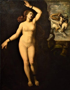 Florentine Schule des späten 16. Jahrhunderts Perseus Freiendes Andromeda