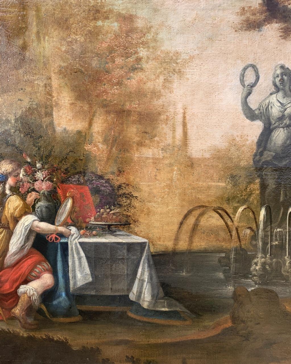 Maître italien (XVIIe siècle) - Le jardin de la magicienne Falerina (d'après 