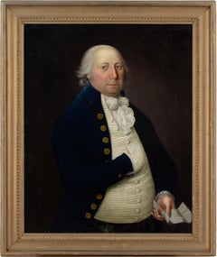 Scuola inglese della fine del XVIII secolo, ritratto di Henry Haynes