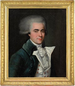 Late 18th-Century French School, Portrait Of A Gentleman