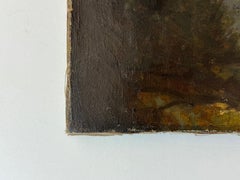 Late 18th – early 19th century landscape with two young girls, and goat