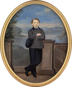 Late 19th-Century German School, Portrait Of A Young Man