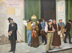 Late 19th Century Italian School Oil Painting