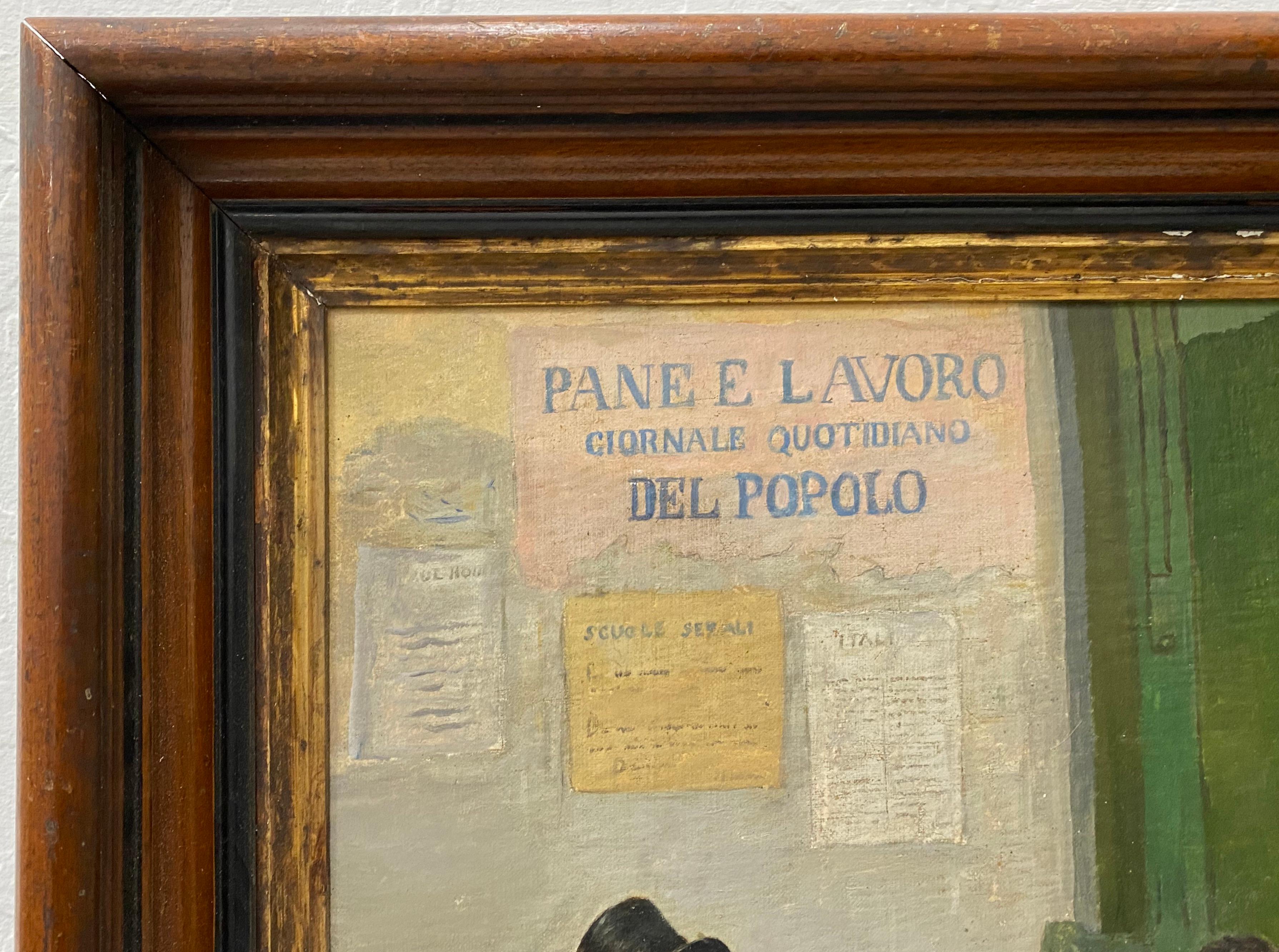 Late 19th Century Italian School Oil Painting For Sale 5