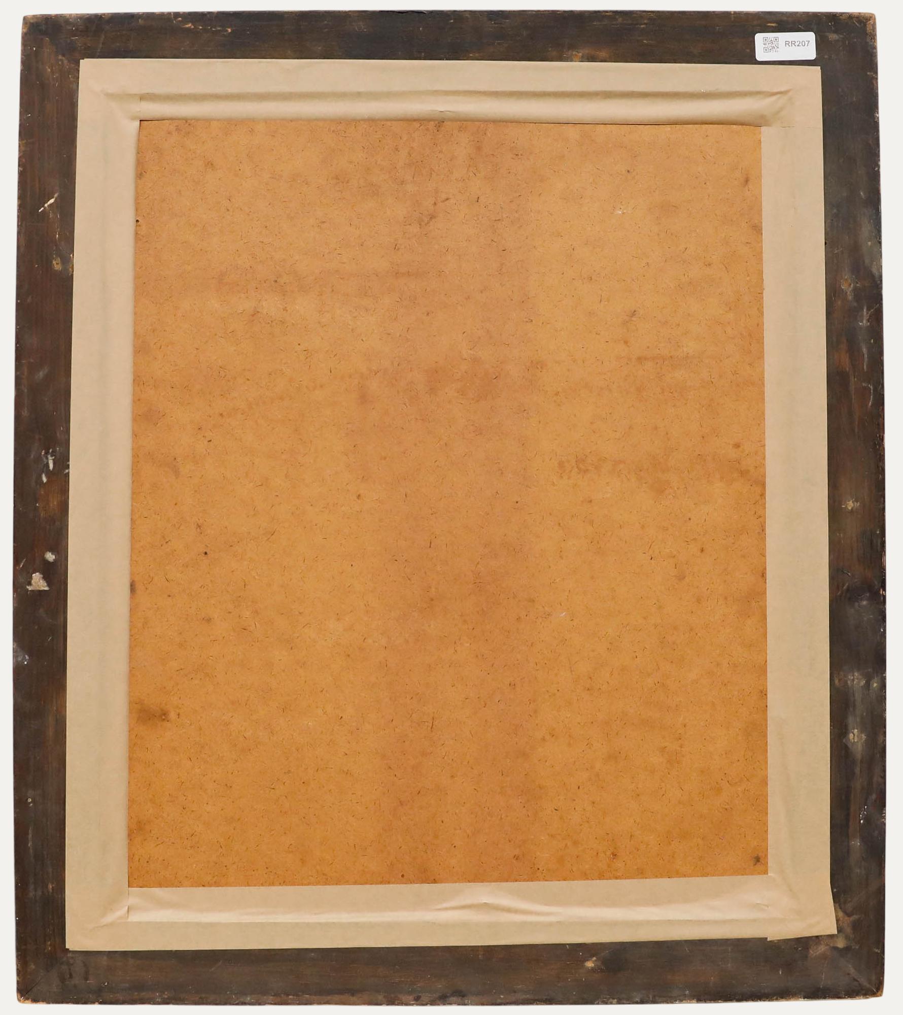 Ende 19. Jahrhundert Öl - Flämische Frau (Braun), Portrait Painting, von Unknown