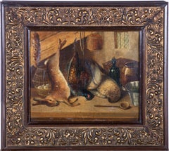 Late 19th Century Oil - Game Supper