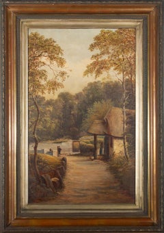 Late 19th Century Oil - Pastoral Life