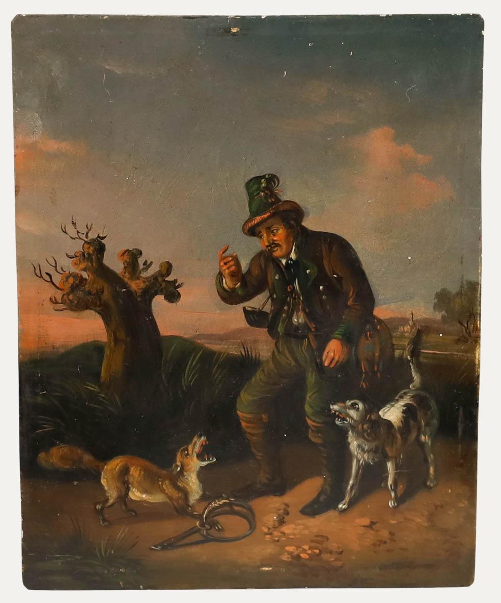 Late 19th Century Oil - The Huntsman