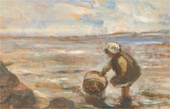 Late 19th Century Oil - The Lobster Pot