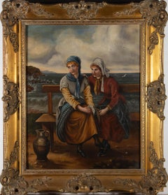 Late 19th Century Oil - Transfixed