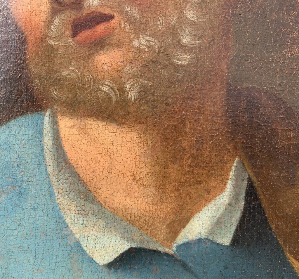 Barocker Maler (Italienische Schule) – Figurenmalerei des 18. Jahrhunderts – Heiliger Peter im Angebot 1