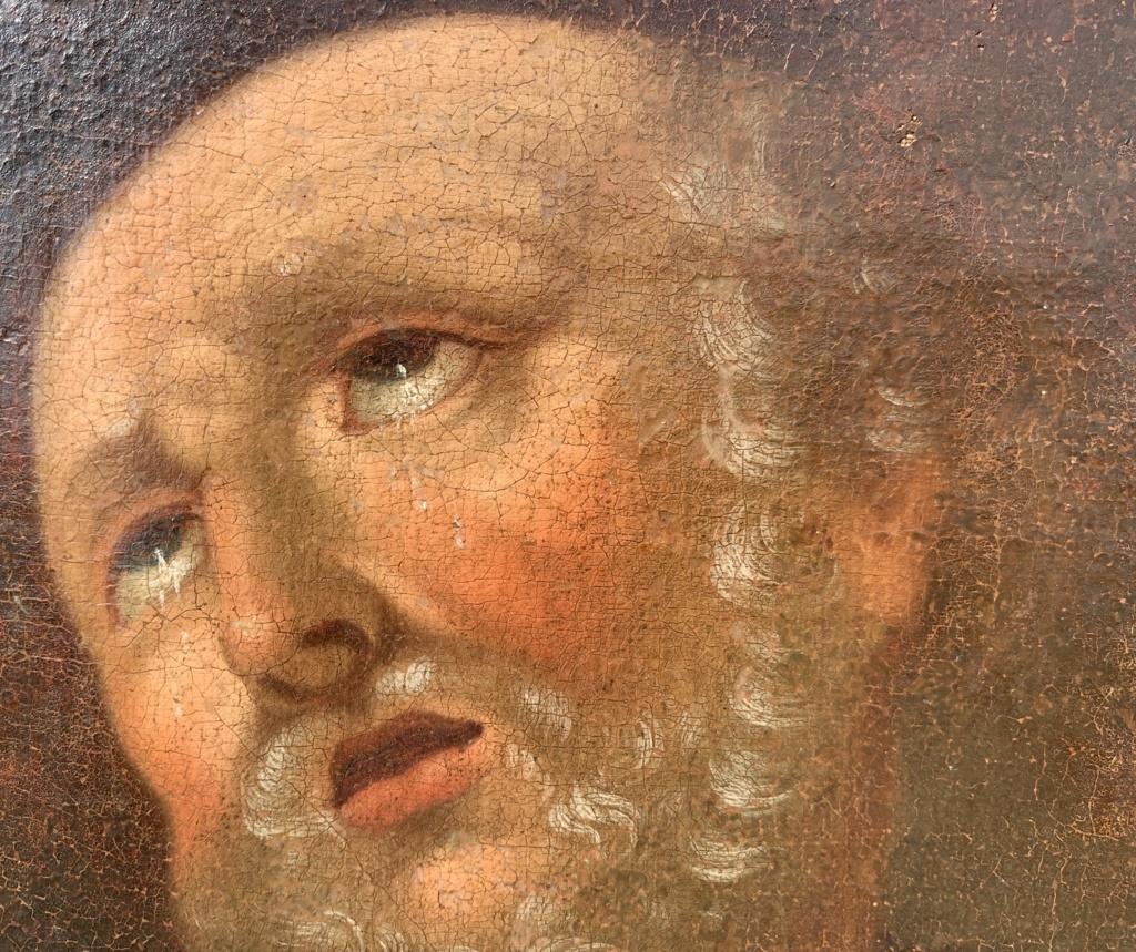 Barocker Maler (Italienische Schule) – Figurenmalerei des 18. Jahrhunderts – Heiliger Peter im Angebot 2
