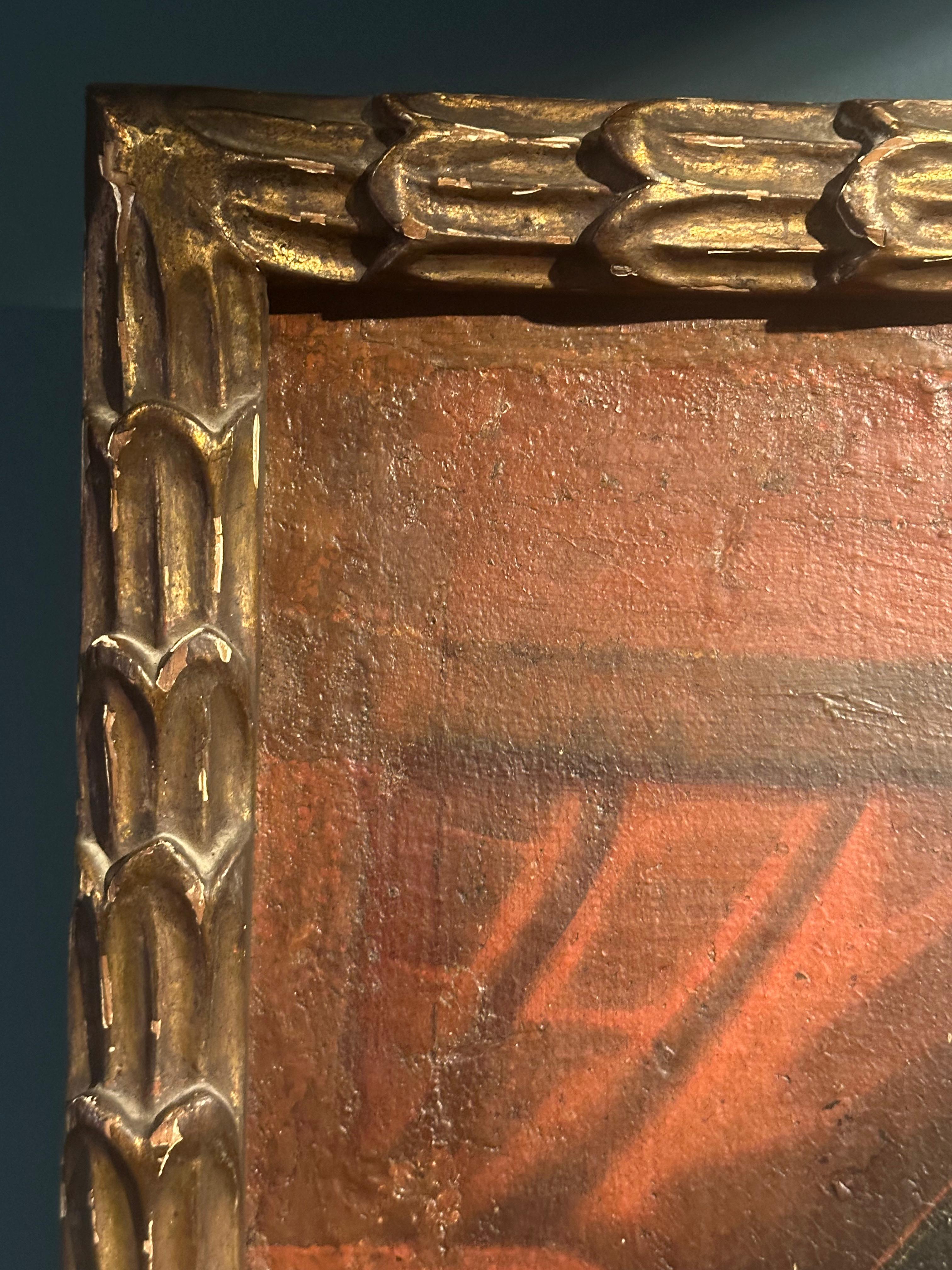 Latin American Colonial Cuzco School 18th Century Annunciation For Sale 2