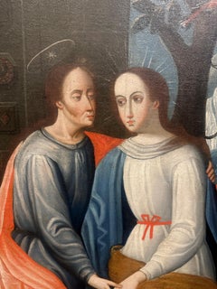 Latin American Colonial Cuzco School Visitation