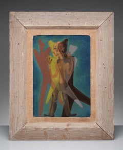 Lateinamerikanische moderne surreale Figurenmalerei, 1950er Jahre