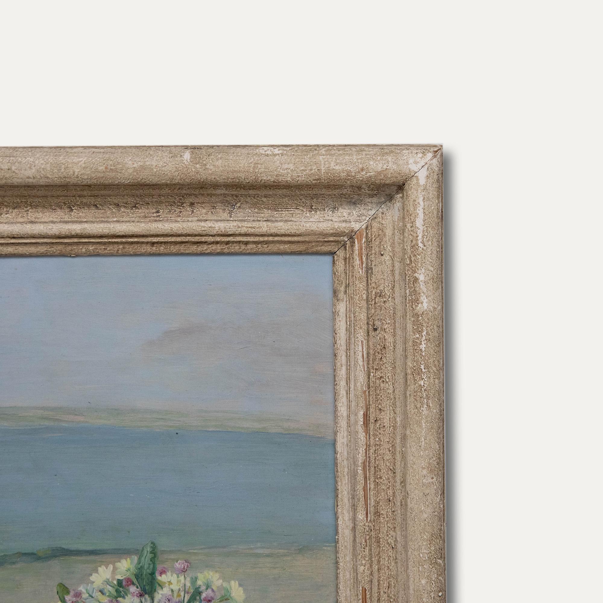 Laura Roberts (1906-1994) - Olio del XX secolo, Un giorno tranquillo 1