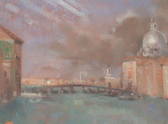 Laurence H.F. Irving (1897-1988) - Mid 20th Century Oil, Evening in Venice