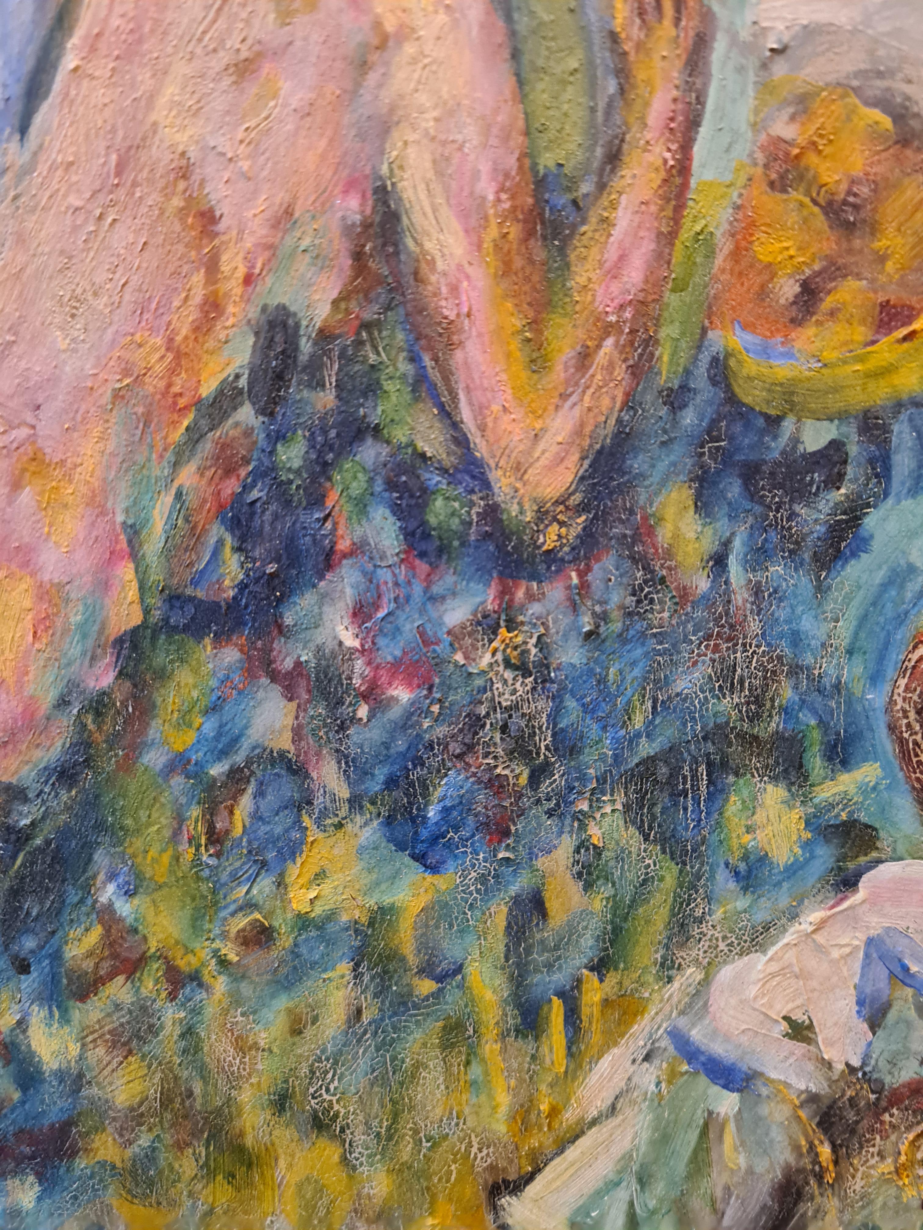 Le Déjeuner sur l'herbe, Homage to Édouard Manet  For Sale 5