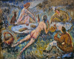 Le Déjeuner sur l'herbe, Homage to Édouard Manet 
