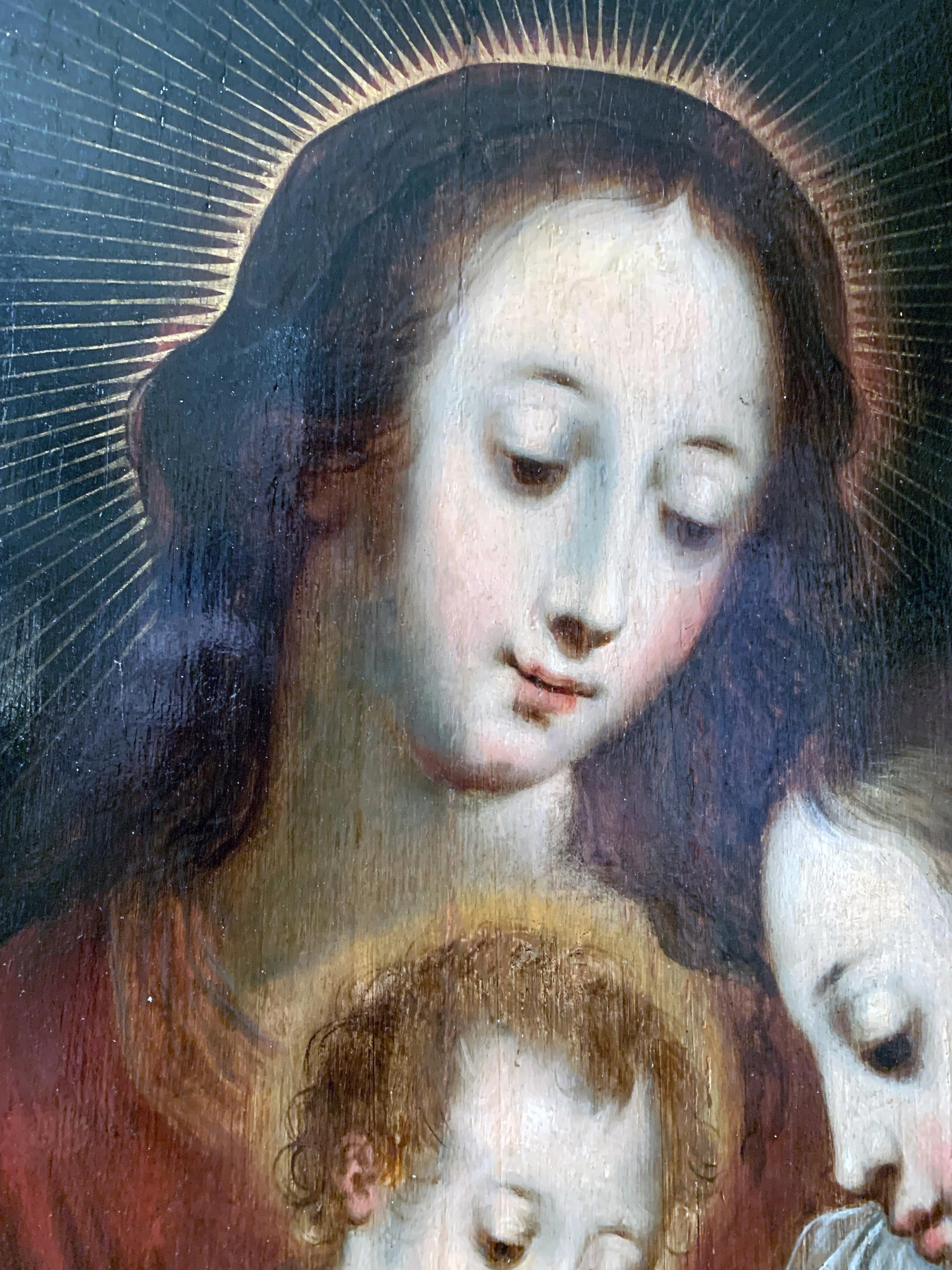 Die geheimnisvolle Ehe von Katharina XVIIe Siècle Flamand im Angebot 1