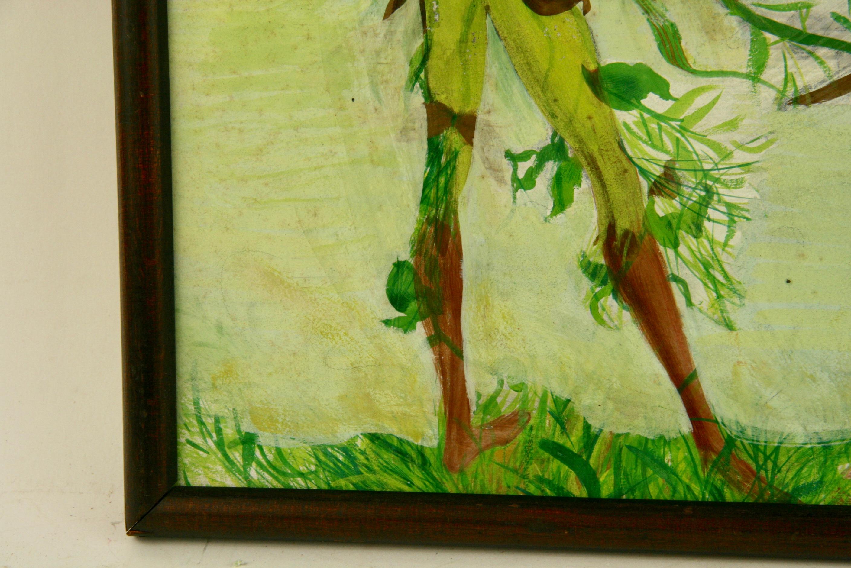  Leaf People Surreal  Painting For Sale 3