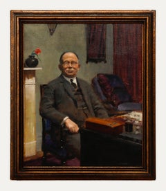 LeDoux - Huile du milieu du 20e siècle, The Businessman