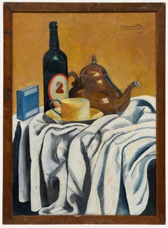 Lemaitre - 1922 Oil, Still Life with Teapot