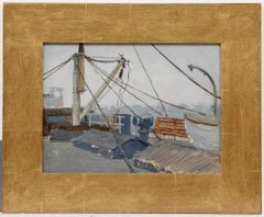 Leonid Petrovitch Baikov (1918-1994) - 20th Century Oil, On Deck