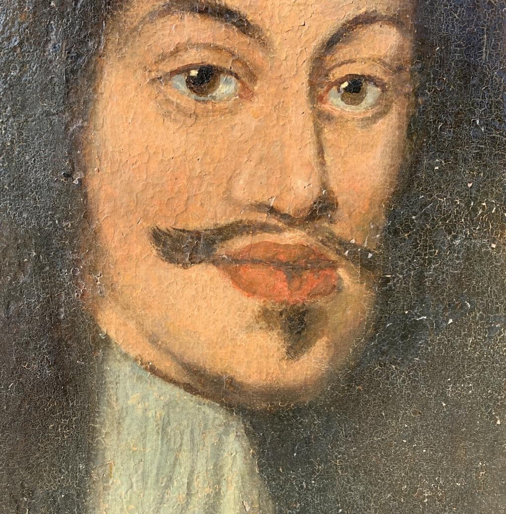 Retrato de Leopoldo de Habsburgo - Pintura figurativa austriaca de los siglos XVII-XVIII 3